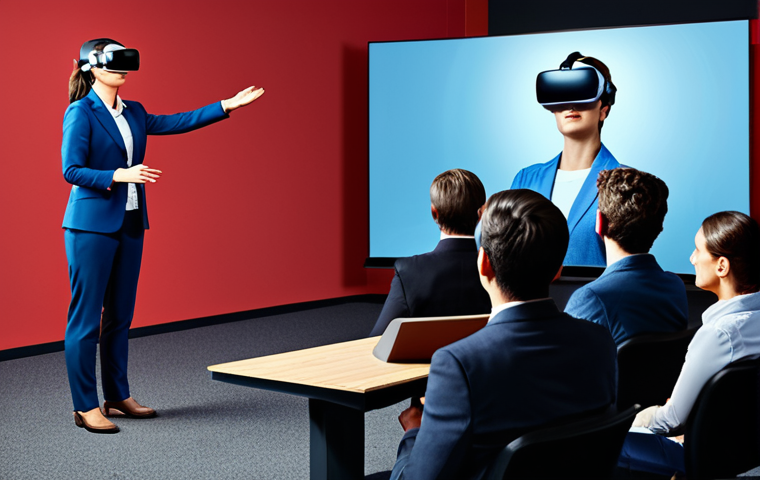 VR 기반 사회불안증 치료 방법 - Virtual Social Gathering**

A diverse group of fully clothed avatars interacting in a brightly lit, ...